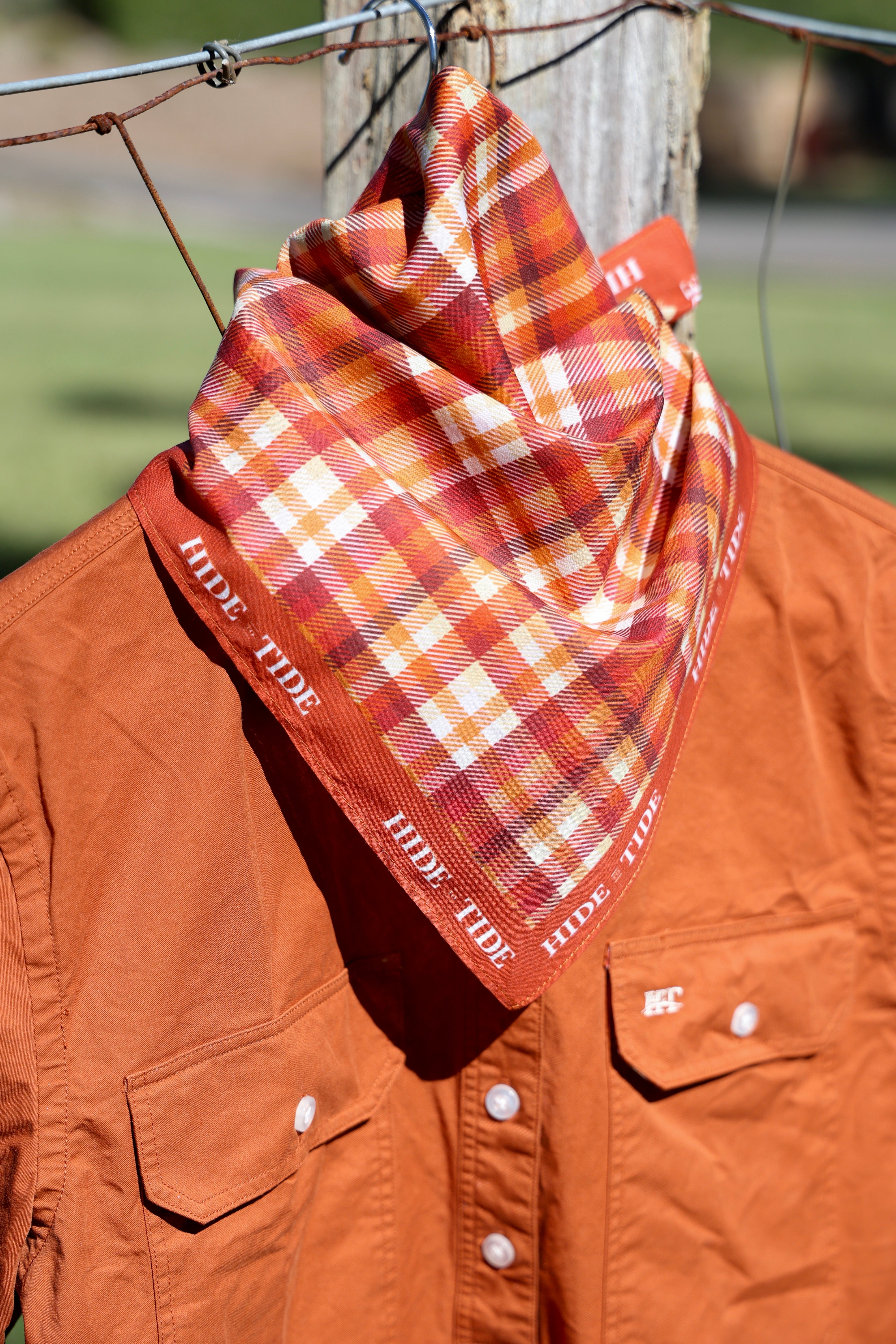 Rust Scarf